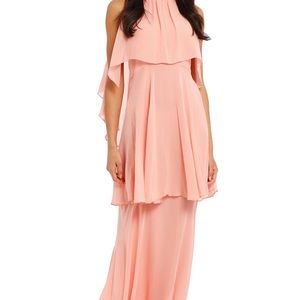 Dream Tiered Silk Gown
Color: SHERBERT PINK